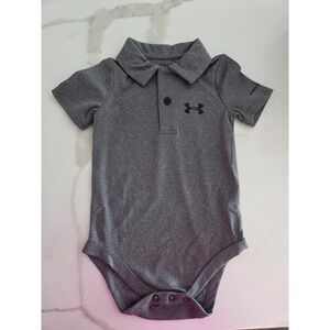 Under armour baby boy bodysuit polo 12 mos